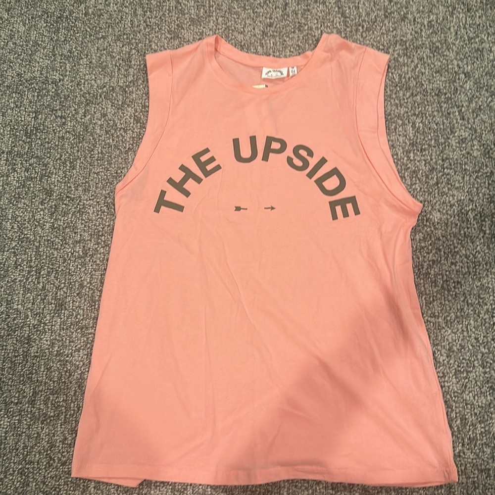 NWT Evereve The Upside Muscle Tank Sz M - Picture 2 of 5